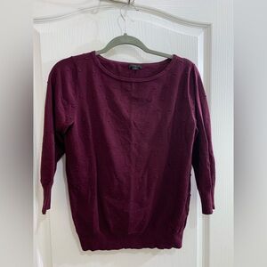 Ann Taylor Maroon Sweater